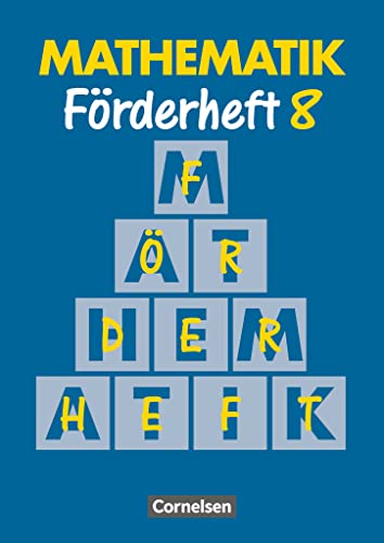 Mathematik, Neue Ausgabe für Sonderschulen, Förderhefte, H.8 (Mathematik Förderschule: Förderhefte) von Cornelsen Verlag GmbH